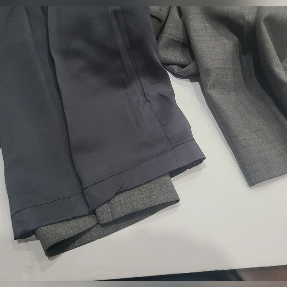 NWT Lands' End Outfitters gray Pants Women's size 8 lined - Picture 8 of 9